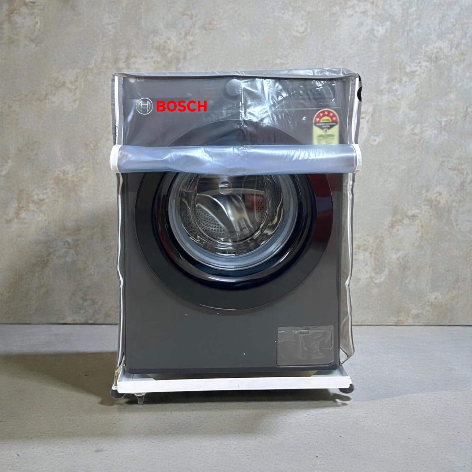 Bosch Front Load Washing Machine Waterproof Cover – Compatible with BOSCH 6KG to 12KG | Durable Dustproof Protector
