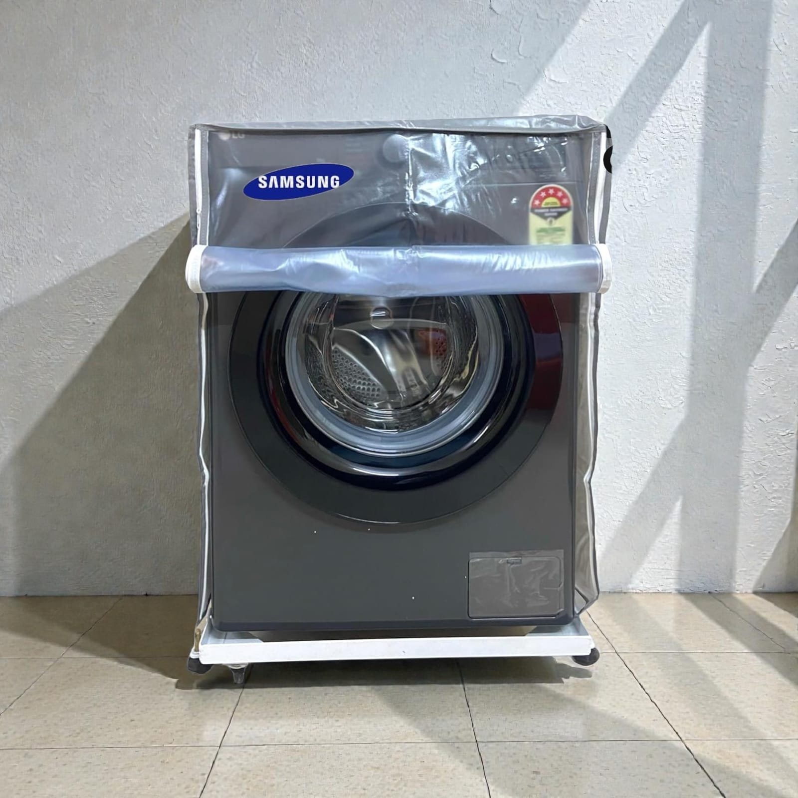 Samsung Front Load Washing Machine Waterproof Cover – Compatible with Samsung 6KG to 12KG | Durable Dustproof Protector