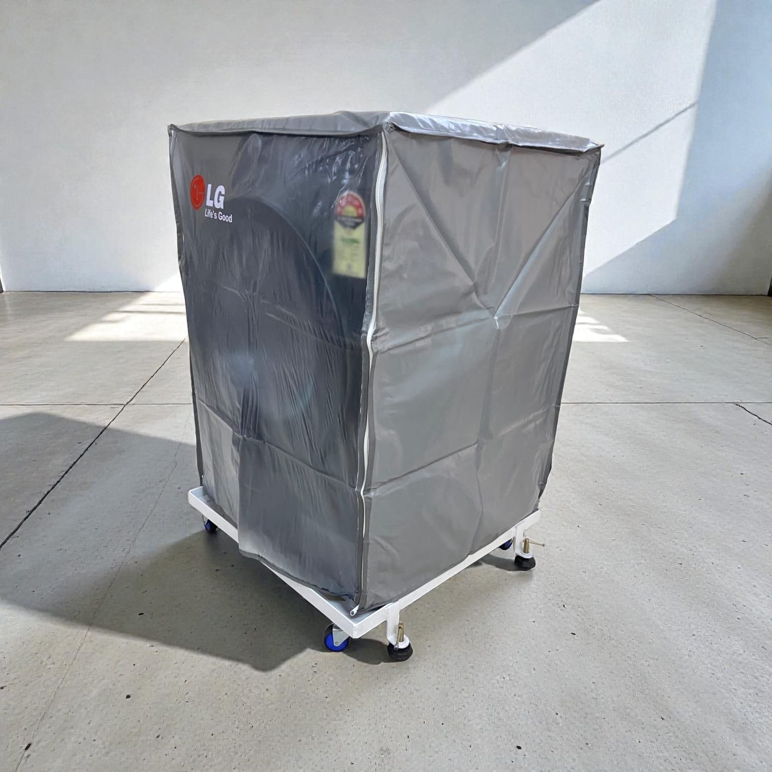 LG Front Load Washing Machine Waterproof Cover – Compatible with LG 6KG to 12KG | Durable Dustproof Protector