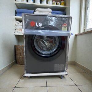 LG Front Load Washing Machine Waterproof Cover – Compatible with LG 6KG to 12KG | Durable Dustproof Protector