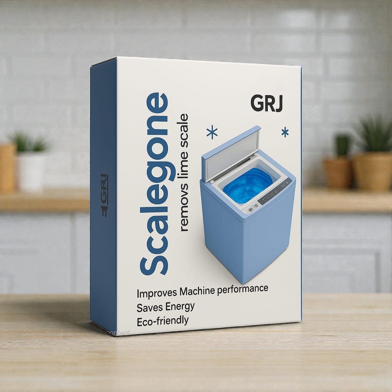GRJ Whirlpool Washing Machine Descaling Powder – Compatible with Whirlpool Front & Top Load Machines | Removes Limescale & Odour | Pack x 1 = 100g